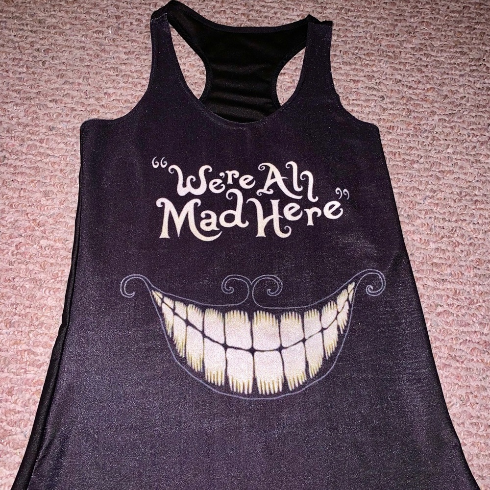 Medium women’s tank Mad Hatter